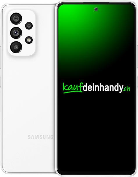 Immagine prodotto Kaufdeinhandy.ch Galaxy A53 5G (128 GB, Bianco, 6.50", 64 Mpx, Doppia SIM, B / Molto bene)
