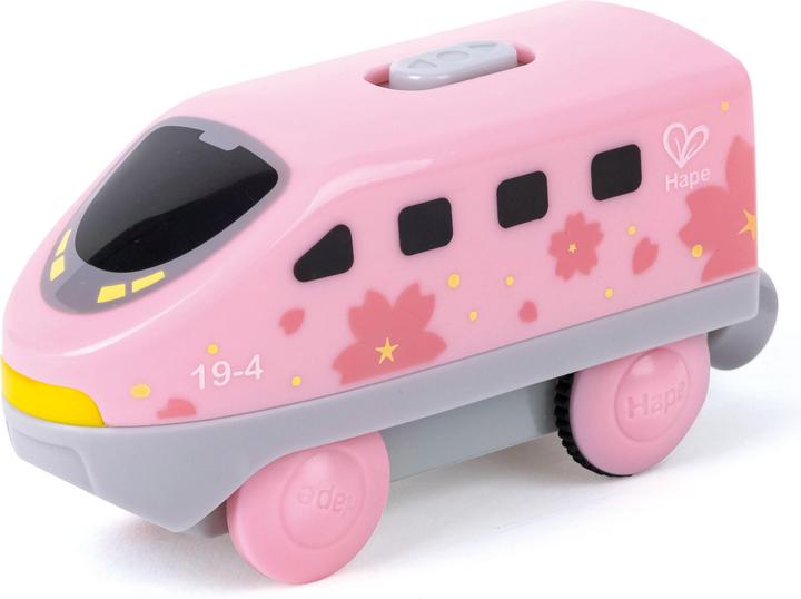 Hape Locomotiva Intercity a batteria rosa