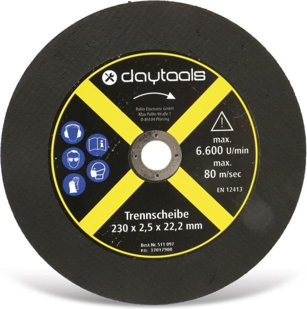 Actual product image Daytools Metal cutting disc, 230x2.5x22.2 mm, 5 pieces