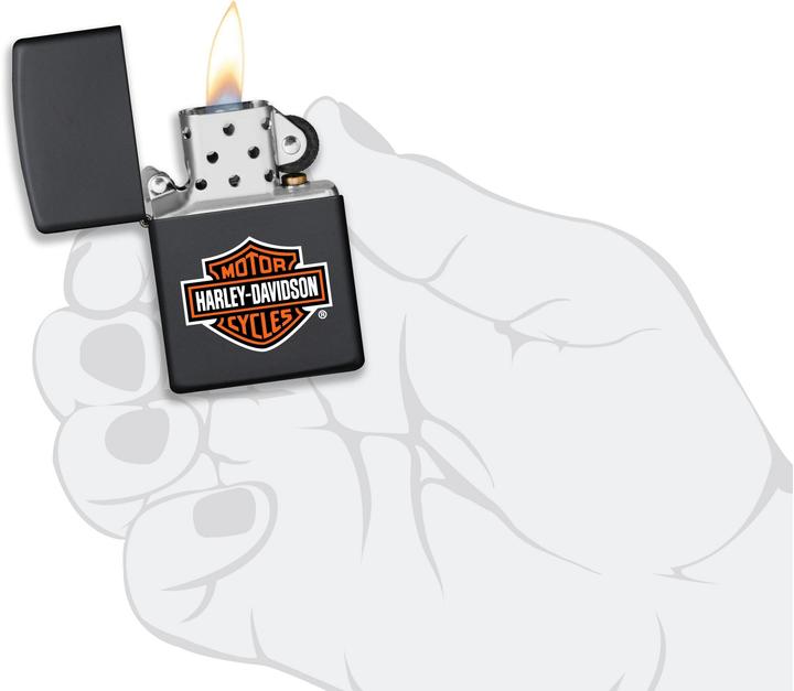 Actual product image Zippo Harley-Davidson Shield