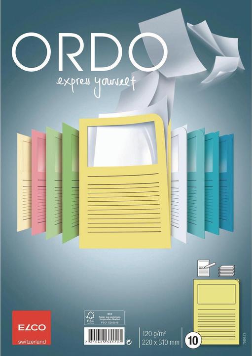 Immagine prodotto Elco Tasche trasparenti Ordo Classico (A4, 10x)