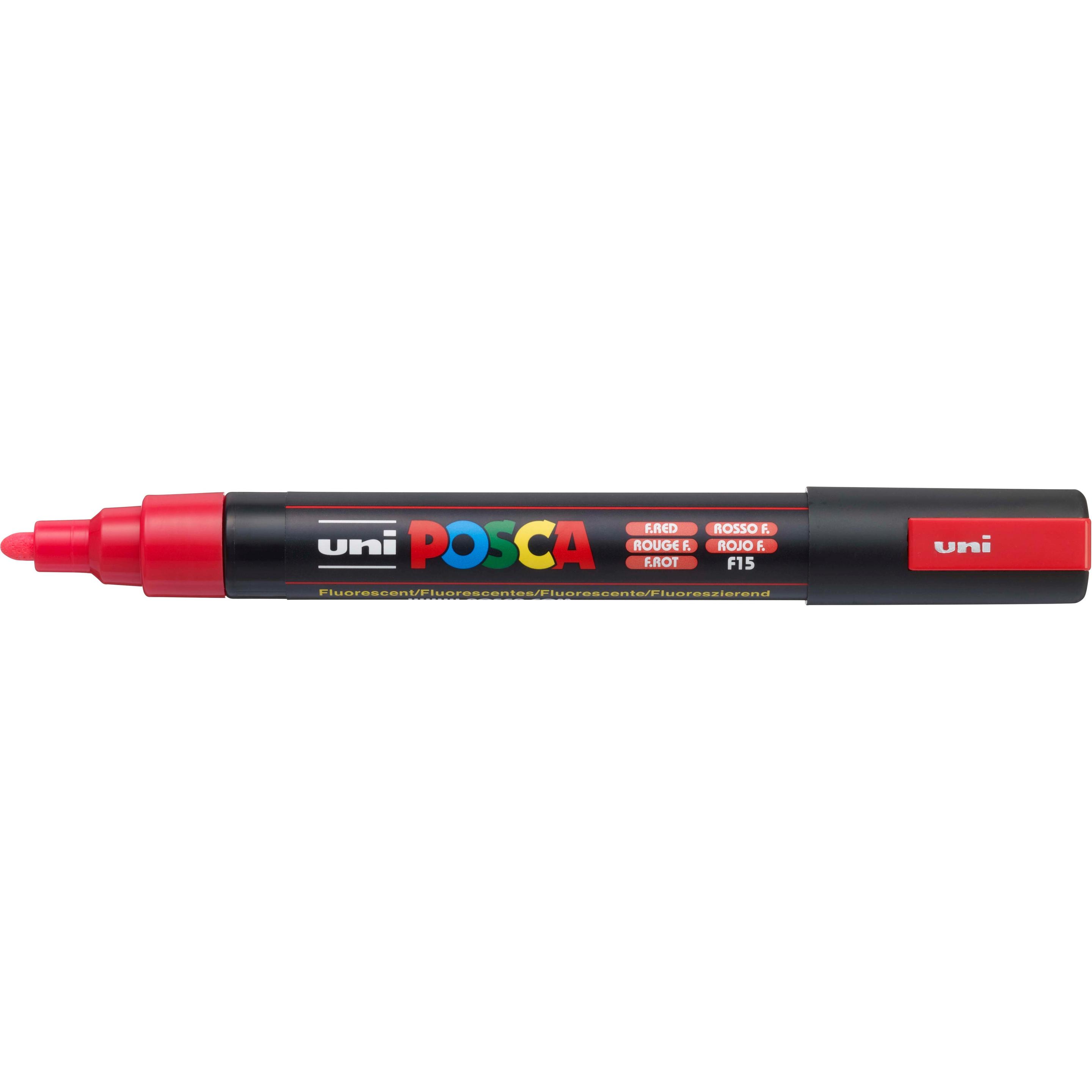 Posca, Marker, Marker PC-5M Rundspitze (Rot, 2.50 mm, 1 x)