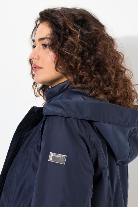 Immagine prodotto Ulla Popken Parka Performance HYPRAR con collo alto, cappuccio e materiale riciclato (46, 48)