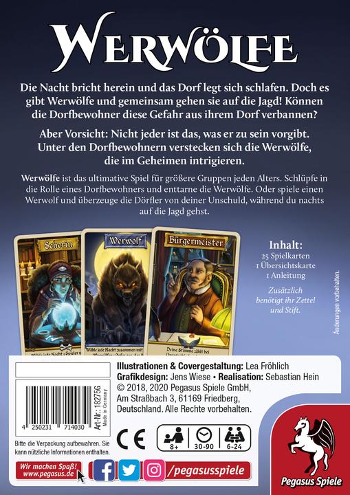 Produktbild Pegasus Werwölfe (Deutsch)