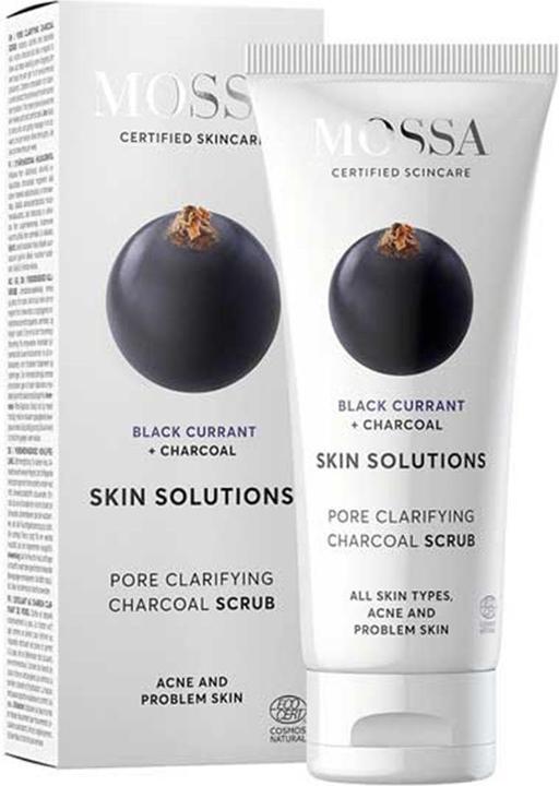 Produktbild Mossa Skin Solutions Exfoliating Clarifying Carbon Schwarze Johannisbeere 60ml (Reinigungspeeling, 60 ml)