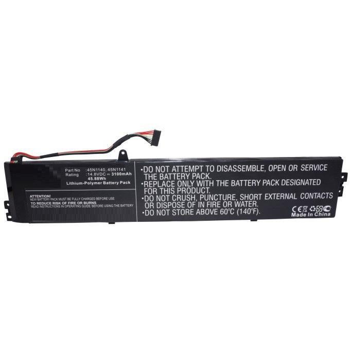 Thumbnail - CoreParts Laptop-Batterie Lithium-Polymer 3100 mAh 45.9 Wh (4 Zellen, 3100 mAh), Notebook Akku, Schwarz
