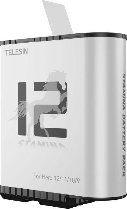 Telesin Akku Ladestation (GoPro Hero 9, GoPro Hero 10, GoPro Hero 11, GoPro Hero 12)