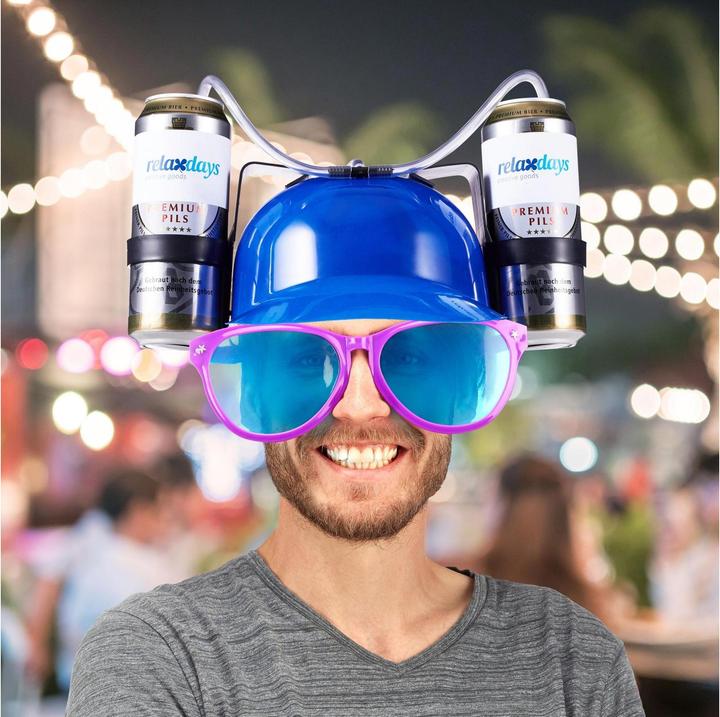 Immagine prodotto Relaxdays Cappello porta bibite