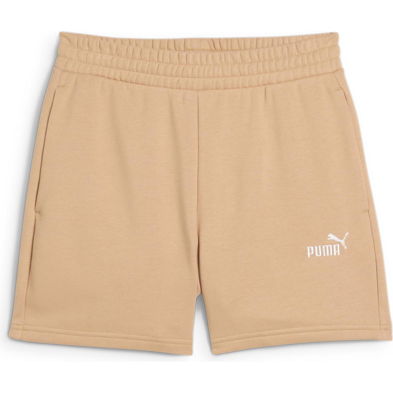 Puma, Damen, Sporthose, ESS Small No. 1 Logo 5" High-Waist Shorts TR (s) (XXL), Braun, XXL