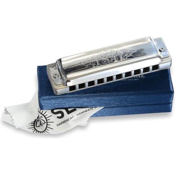 Seydel Moon Harmonica Blues 1847 Lightning - Topmerk - Hoogwaardige kwaliteit, Strumento a fiato