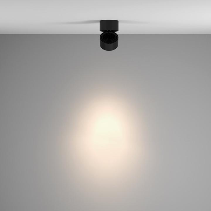 Immagine prodotto Maytoni Yin LED plafoniera, lampada da soffitto 15W dimmerabile nera 4000K 90Ra bianco neutro (970 lm)