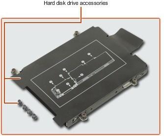 Actual product image HPE HP HDD hardware kit 2.5" Carrier panel