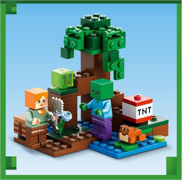 Image du produit LEGO L'aventure des marais (21240, LEGO Minecraft)