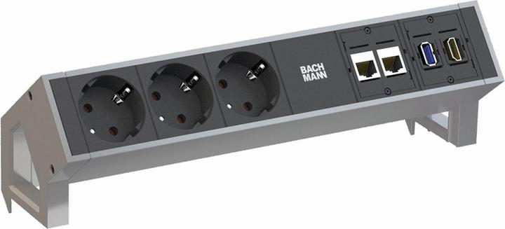 Immagine prodotto Bachmann Scrivania 2 (7x, CEE 7/7, HDMI, RJ45, 1.50 m)