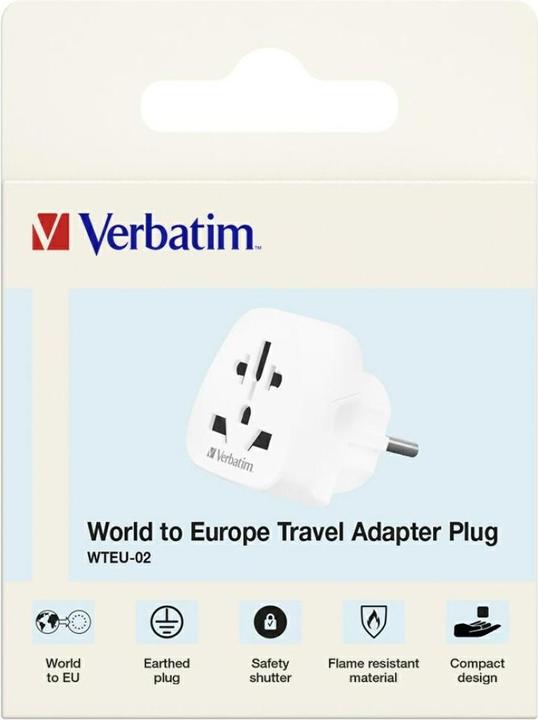 Image du produit Verbatim Fiche de voyage 'World to Europe