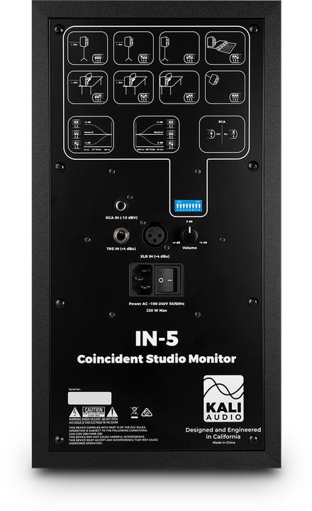 Actual product image Kali Audio IN-5 (Active, 1 pc., 2x 80 W)