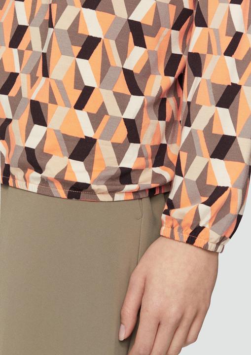 Actual product image S.Oliver T-Shirt O-Shape-Shirt aus Viskosemix (48)