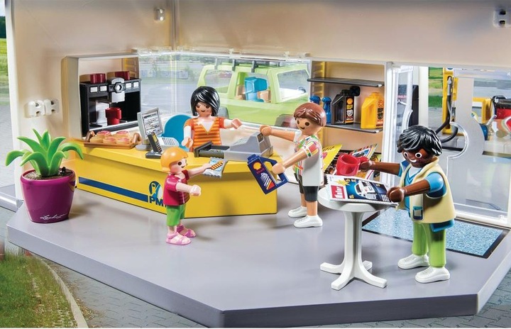 Produktbild Playmobil Grosse Tankstelle (70201, Playmobil City Life)