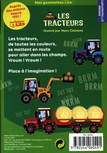 Produktbild Les tracteurs : 80 gommettes autocollantes
