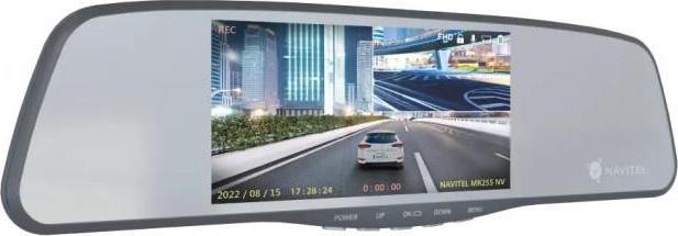 Produktbild Navitel MR255NV smart rearview mirror equipped with a DVR (Eingebaute Anzeige, Eingebautes Display, FHD+)