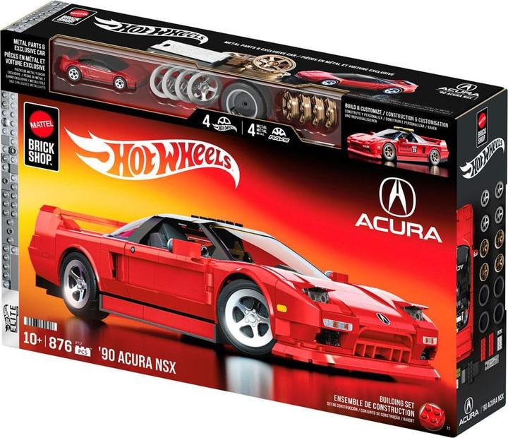 Actual product image Mattel Brick Shop Elite 90 Acura NSX