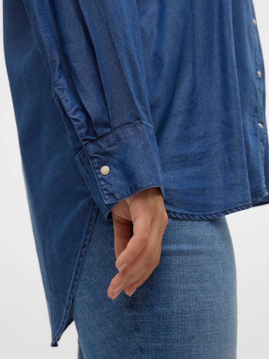 Produktbild Vero Moda VMCPAULINE Jeanshemd Jeanshemd (48)