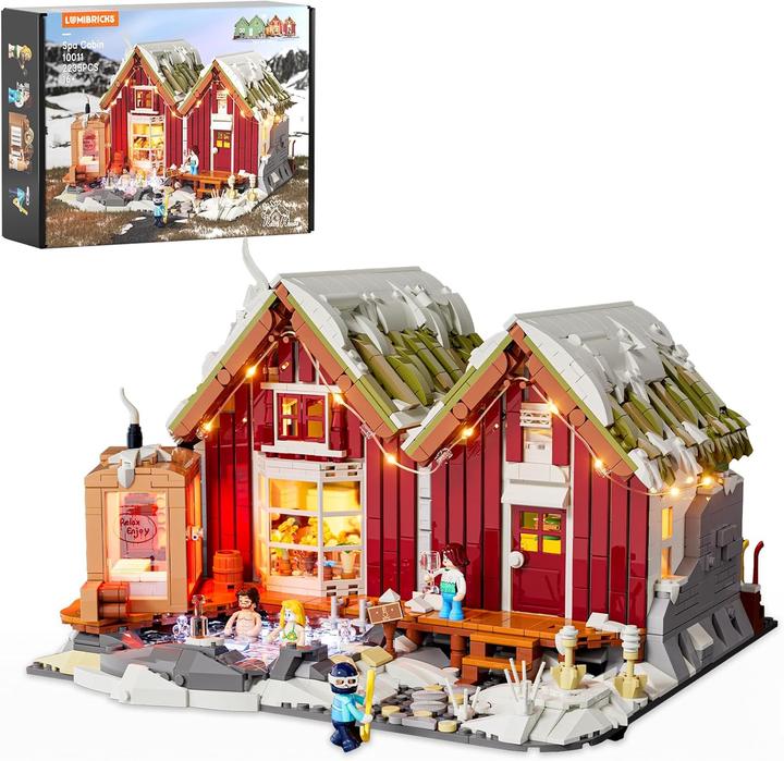Lumibricks Nordische Spa-Hütte