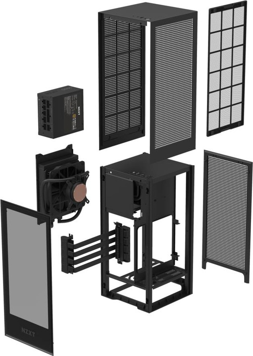 Image du produit NZXT H1 - Black Matte (2021) (Mini-ITX)
