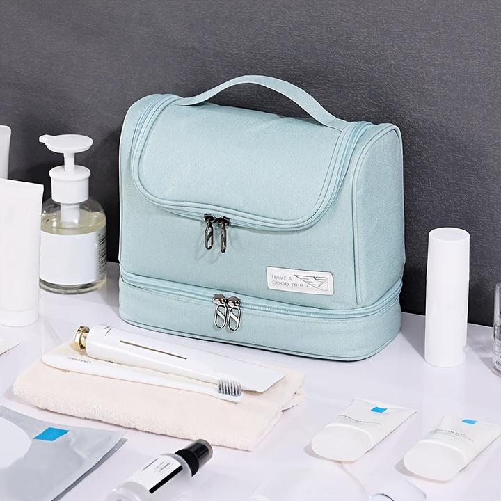 Produktbild Only-Bags.Store Trockene und nasse getrennte Kulturtasche, Reise-Kosmetik-Aufbewahrungstasche mit grossem