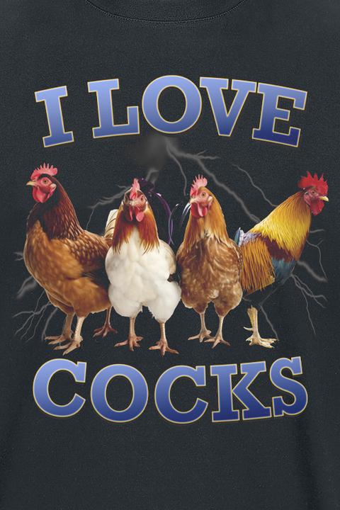 Produktbild Tierisch I Love Cocks (3XL)