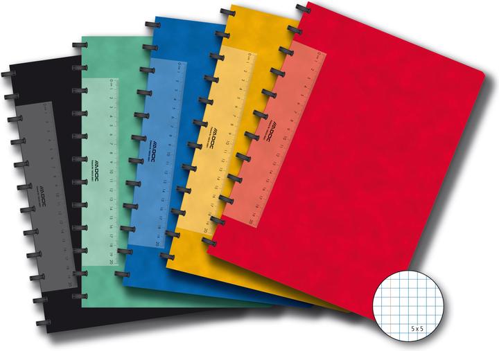 Adoc Heft Pap-Ex Classic (A4, Kariert, Harter Einband)