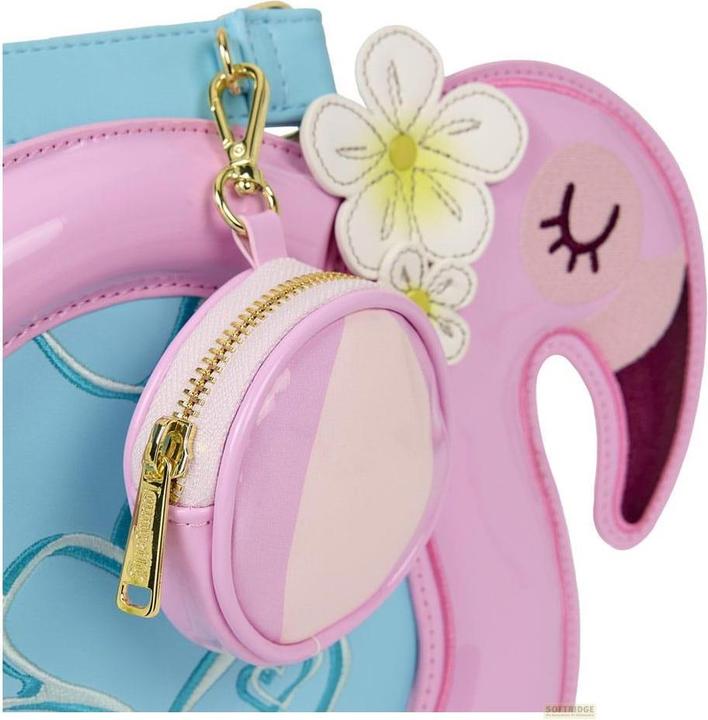Actual product image Loungefly Crossbody Flamingo