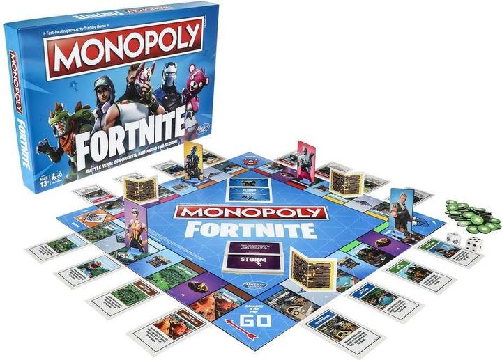Actual product image Monopoly Fortnite (English)