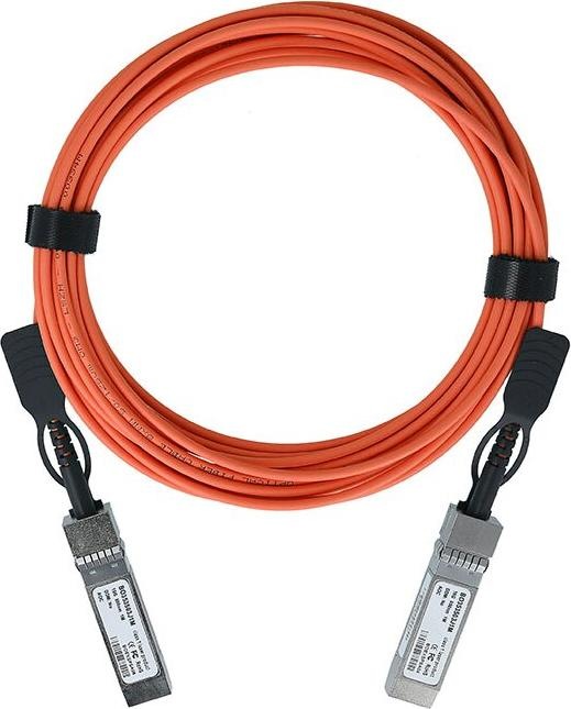 Actual product image BlueOptics Ixia QSFP-AOC-1M compatible AOC QSFP BO252503K1M