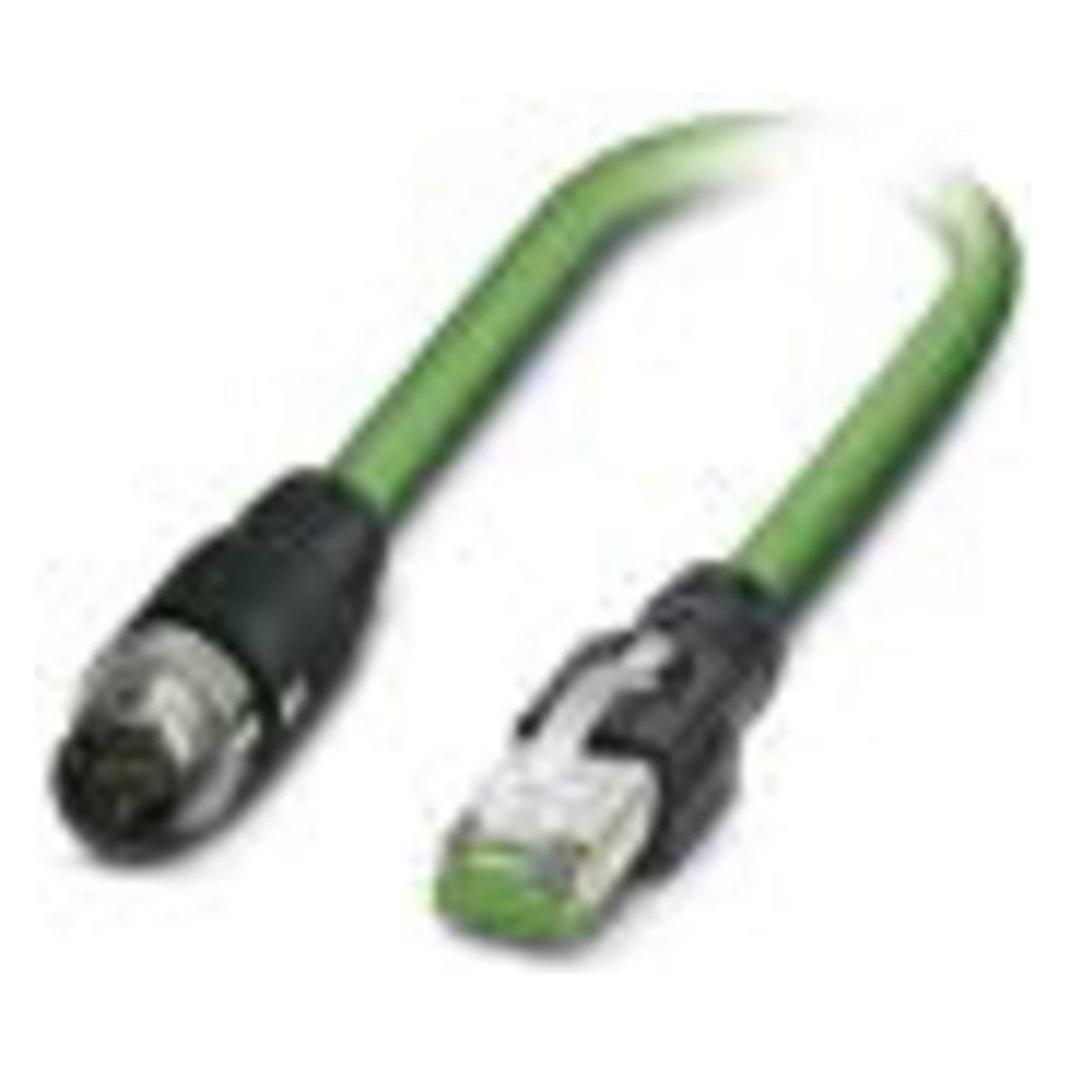 Phoenix Contact Nero 1407502 Cavo Di Collegamento Sensore/Attuatore 10 M Numero Di Poli: 4 1 Pz., Cavo + Spina Elettrica,