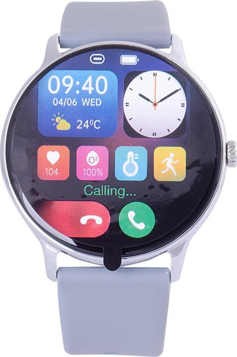 Actual product image Trevi T-Fit 230 Call Smart Fitness Band Silver (45 mm)