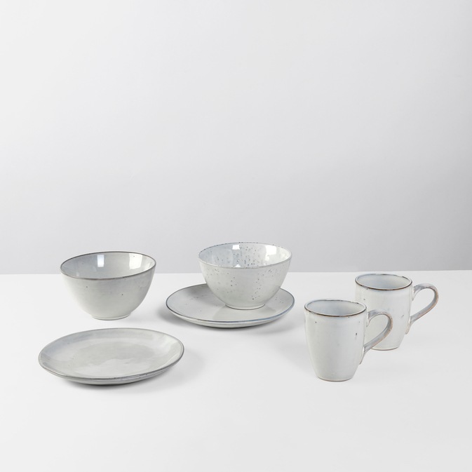 Produktbild Broste Copenhagen Nordic Sand Frühstücksset für Zwei (6 Stück)