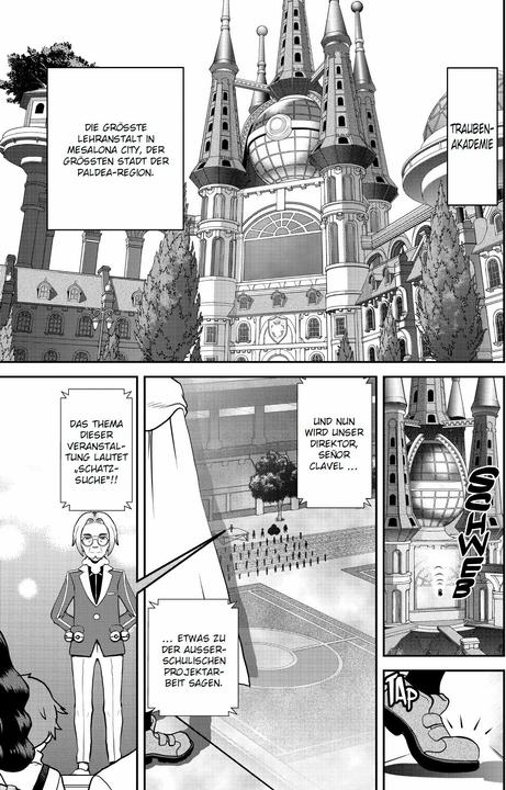 Produktbild Panini Pokémon Karmesin und Purpur 01 (Deutsch, Gyo Araiwa, Hidenori Kusaka, Satoshi Yamamoto, 2024)