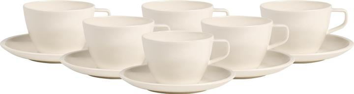 Actual product image Villeroy & Boch Café au Lait-Tassen mit Untertassen Artesano Original (260 ml, 12 x)