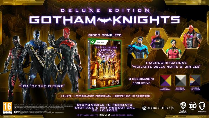 Image du produit WB Gotham Knights - Édition Deluxe (Xbox Series X) (Xbox Series X)