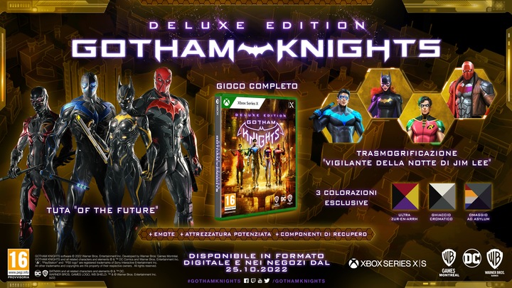Image du produit WB Gotham Knights édition Deluxe (PS5, DE)