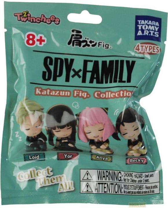 Actual product image Takara Tomy Spy x Family Twinchees minifigures Lil' Sleepers 5 cm display (24)