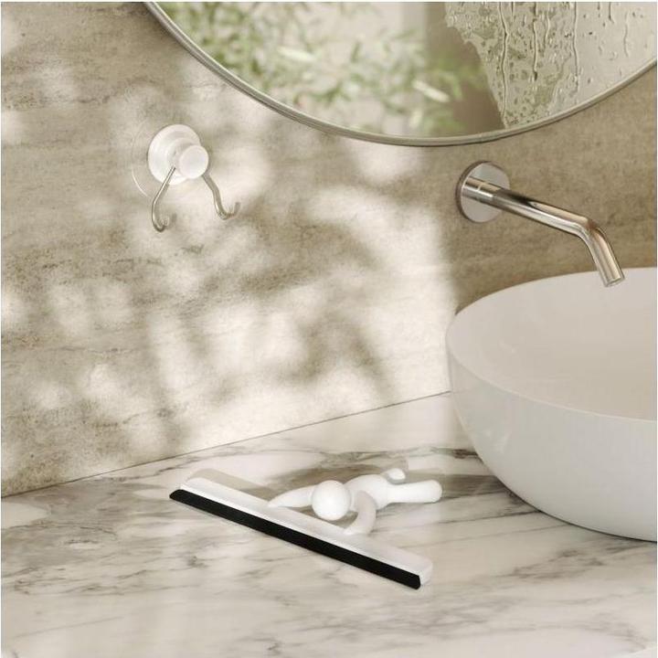 Actual product image Umbra BUDDY Adhesive Squeegee, white