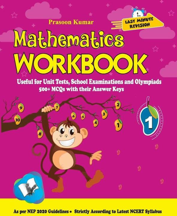 Produktbild Mathematics Workbook Class 1 (Englisch, Prasoon Kumar, 2020)