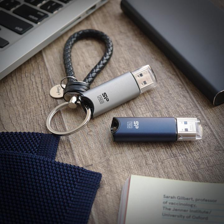 Actual product image Silicon Power memory USB Marvel M02 64GB USB 3.0 Blue (64 GB)