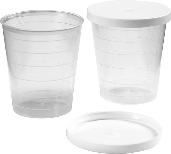 Actual product image Creativ Company Plastic mould cup with lid 30 ml, 75 pieces