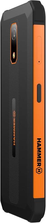 Produktbild Hammer H Robust, wasserdicht, 6500 mAh Akku, 64 GB, Android 14, 13 Mpx Kamera mit Nachtsicht, IP69, NFC (64 GB, 6.56", Dual SIM)