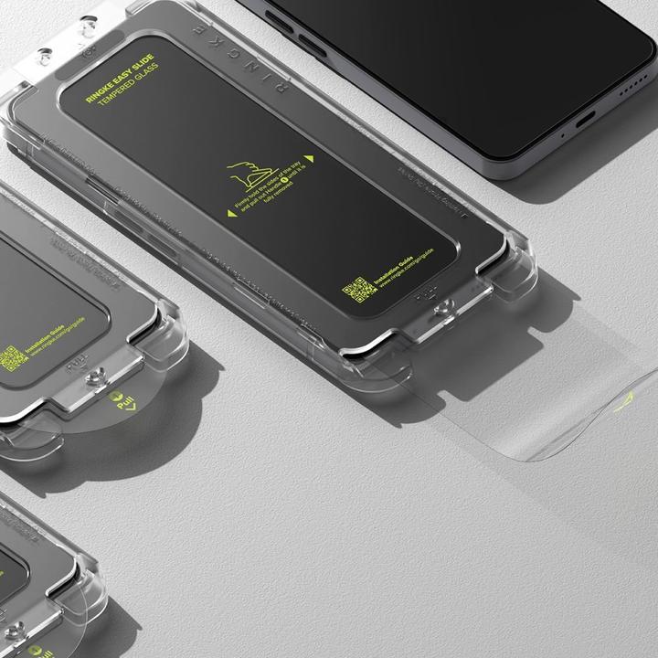 Actual product image Ringke - Easy Slide Tempered Glass (2 pack) - Nothing Phone (3a) / (3a) Pro - Clear (2 Piece, Nothing Phone (3a), Nothing Phone (3a) Pro)