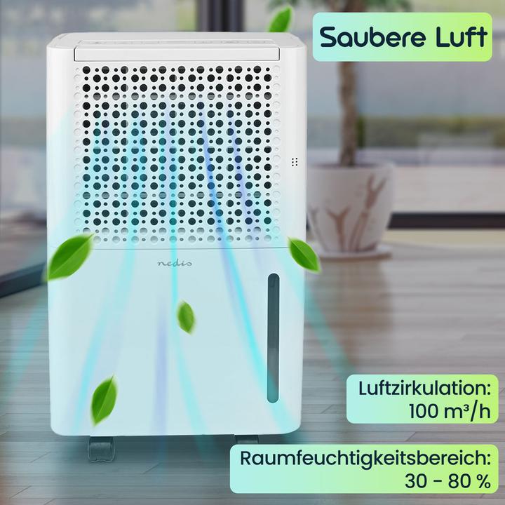 Produktbild Nedis Luftentfeuchter (38 m², 10 l/24h)