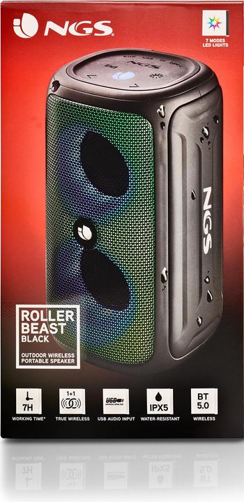 Actual product image NGS Roller beast black (7 h)